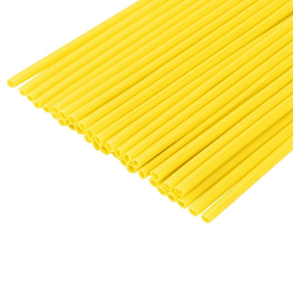 Kesenlong spoke skins 75 PCS Bike Spoke Spoke Skins Covers Motorcycle Motocross Dirt Bike MTB Wheel Rim Spoke Wraps Protector Kit (Yellow)