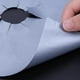 thumbnail image 4 of Estufa de gas Protector Reutilizable Estufa de gas Quemador Cubierta Liner Mat (2 piezas Plata), 4 of 5