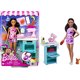 thumbnail image 1 of Barbie Doll & Kitchen Playset Doll (~10.5 in Morena, Petite), Horno, Mezclador giratorio, Gatito para mascotas y accesorios para hornear, regalo para niños de 3 a 7 años Barbie -, 1 of 2