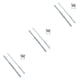 thumbnail image 2 of 1/3/5 2pack/lot Groove Drawer Runners Slitstarka och mångsidiga 3Set, 2 of 5