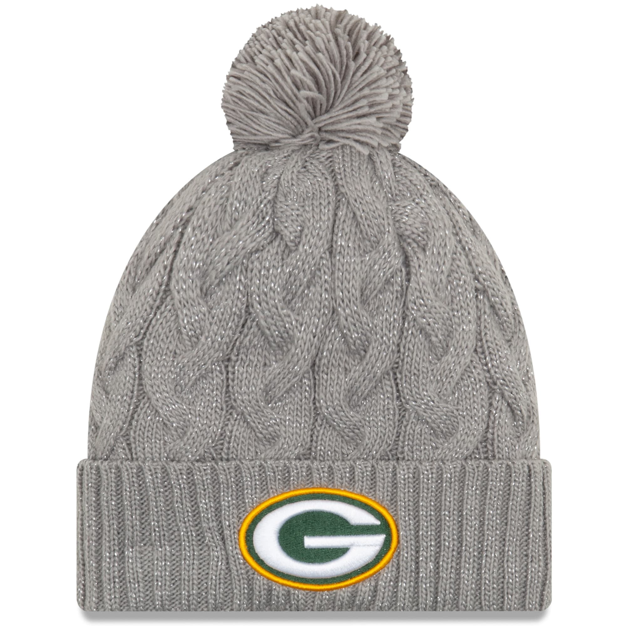 Women's New Era Gray Green Bay Packers 