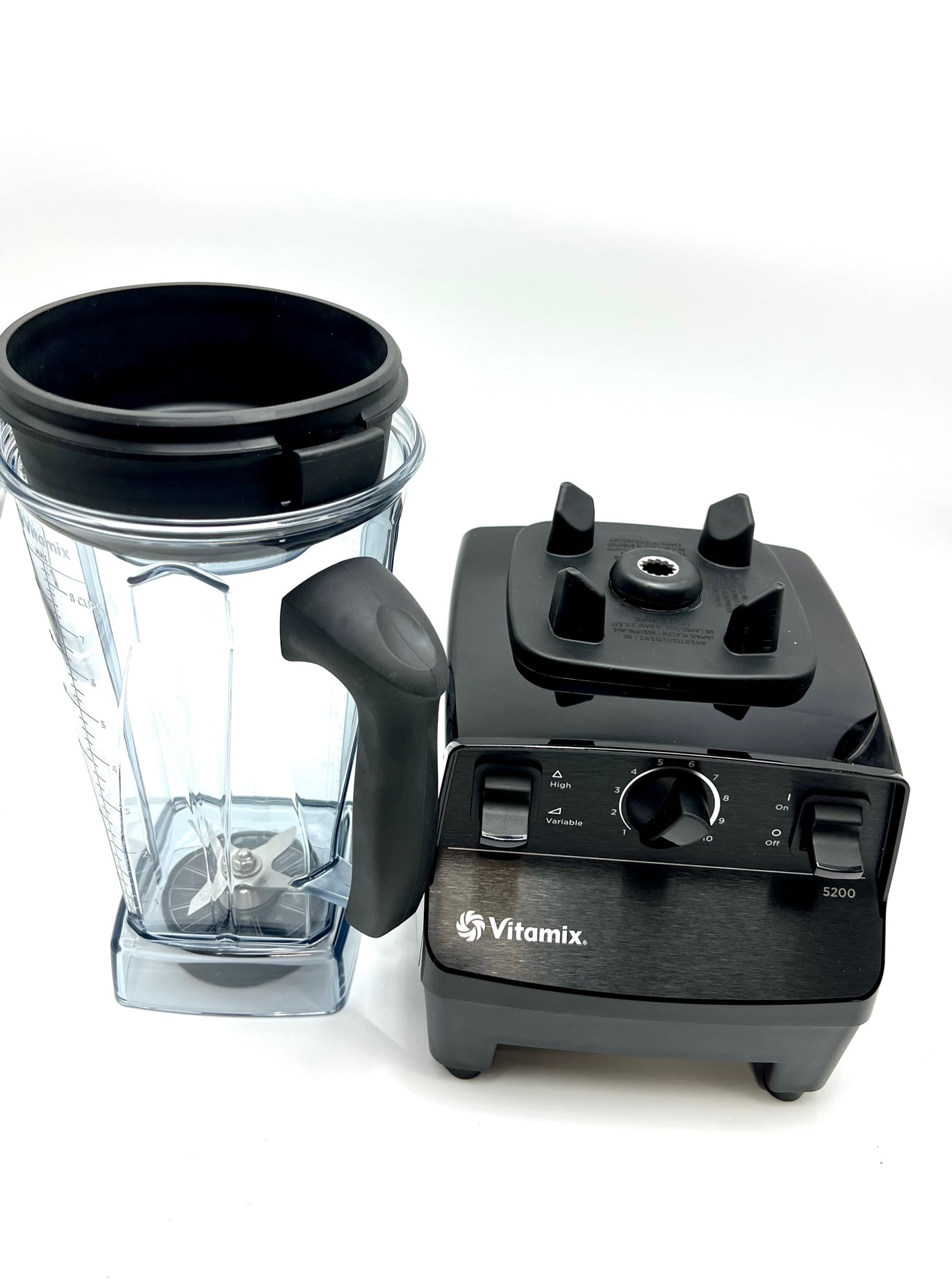 Vitamix 67591 12 Cup Food Processor Attachment Only Black/Clear New Open  Box