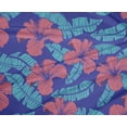 thumbnail image 4 of oneOone Polyester Lycra Light Blue Fabric Leaves & Flower Sewing Craft Projects Fabric Prints By Yard 56 Inch Wide, 4 of 4