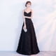 thumbnail image 1 of Vestido de noche elegante con tirantes para estudiantes, graduación, rosa, banquete, dama de honor, 1 of 6