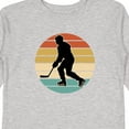 thumbnail image 4 of Inktastic Hockey Player Retro Sunset Boys or Girls Long Sleeve Toddler T-Shirt, 4 of 5