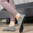 thumbnail image 6 of IEMIEMIEM Women's Men's Water Shoes Comfortable Beach Barefoot Quick Drying Wide Slides Aqua Socks for Swim Pool Beach Surf River Gray 9-10 Women/8.5-9 Men, 6 of 6