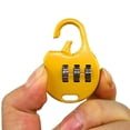 thumbnail image 5 of Estuche para lápices con cremallera antirrobo, cerradura con contraseña digital, mini candado para equipaje, papelería, 5 of 5