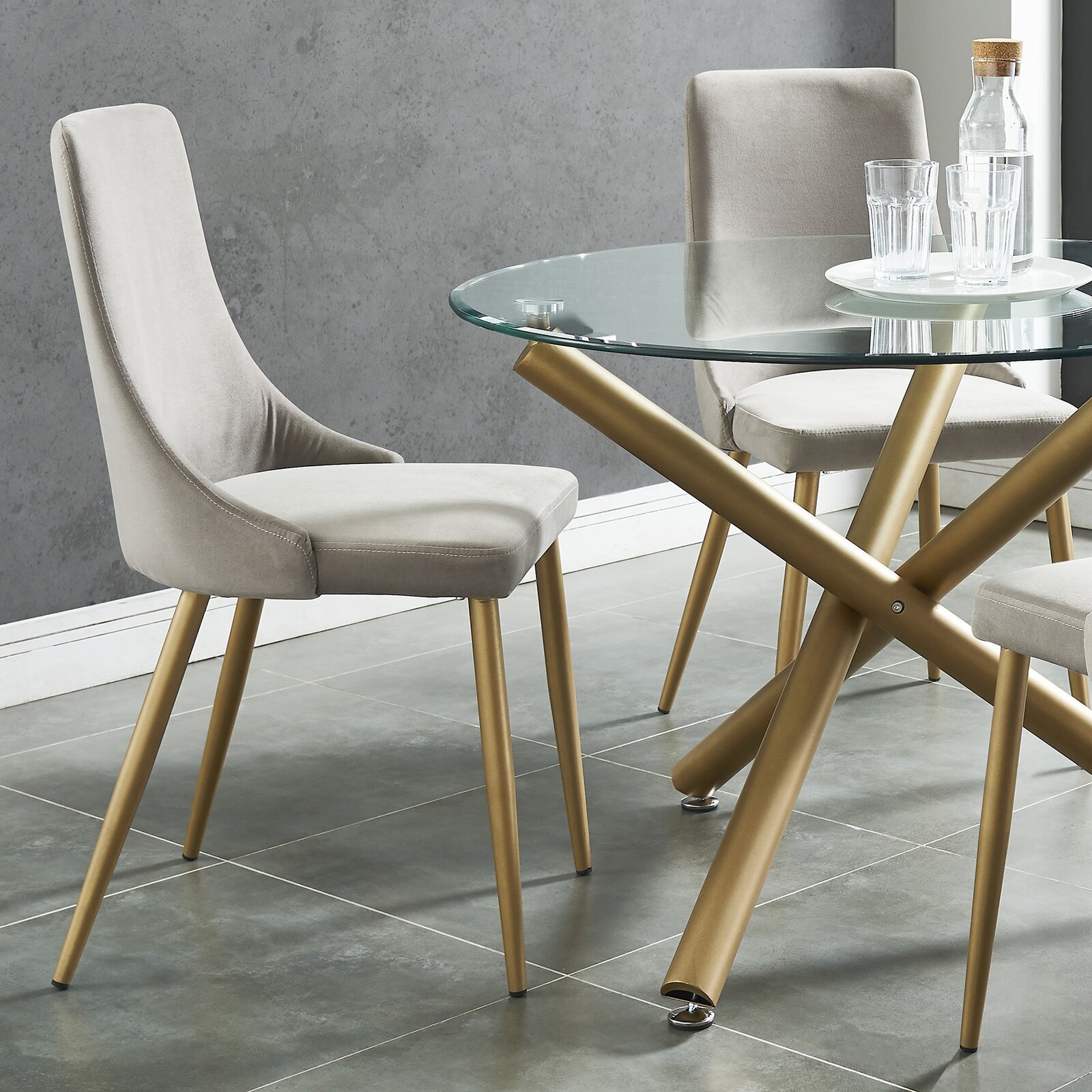 mae upholstered dining chair