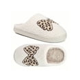 thumbnail image 4 of Fuzzy Bow Slippers For Women Winter Warm Cozy Plush House & Outdoor Slippers Soft Sole Stylish Design, 4 of 8