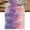 Pink, variant on Orange Purple Forest Silhouette Table Runner 48 Inches, Watercolor Forest Trees Retro Bed Runner Dresser Scarves Tabletop for Indoor Outdoor Parties/Ceremony/Banquet, 13" x 48"