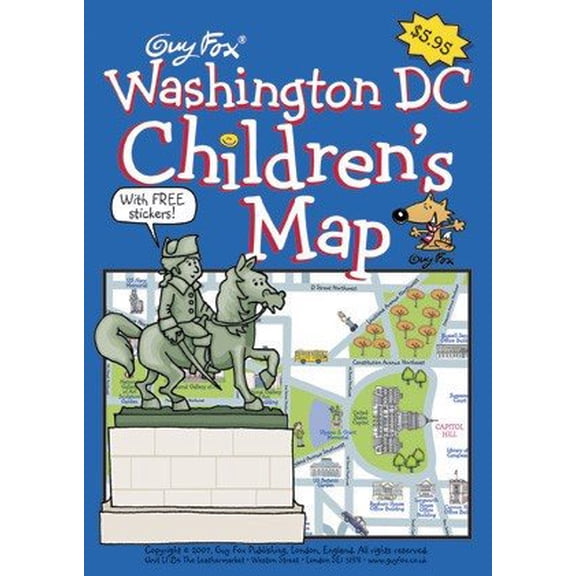 Pre-Owned Washington Dc Children'S Map