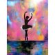 thumbnail image 1 of Pintura (DB6355) DIY Kit completo de diamantes de imitación redondos Imagen de niña de ballet (B3313 Ballet) 30x40cm Hugtrwg Para estrenar, 1 of 1