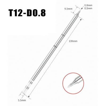 

T12 D Series Soldering Iron Tip For 950D 202 942 Soldering Station WeldingTool