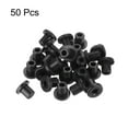 thumbnail image 3 of 50Pcs T Shape Rubber Grommet Mount Dia 4.5mm ID 2.5mm H 6mm Black Seal Protection Cable Grommets Cable Pipe, 3 of 5