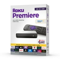 Roku Premiere 4K HDR Streaming Media Player 3920R Deals