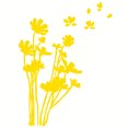 thumbnail image 2 of SPRING PARK Beautiful Flowers Car Vehicle Body Window Reflective Decals Sticker Decoration, 2 of 5