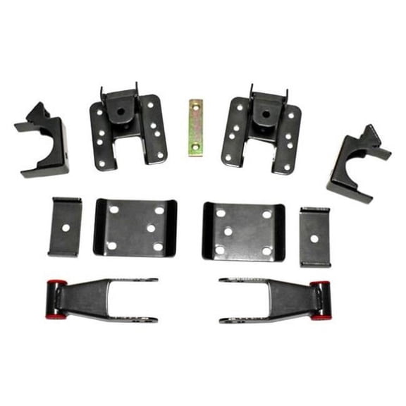 MaxTrac 07-15 GM C/K1500 2WD/4WD 3-4in Rear Adj. Lowering Flip Kit - 301340