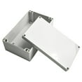 thumbnail image 2 of 1pc White Electronics Project Box ABS Waterproof Junction Box Screws Outdoor Enclosure Plastic Box DIY Housing Instrument Case, 2 of 5