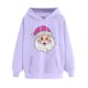 thumbnail image 1 of WILLBEST Sudadera Navideña para Mujer con Estampado Navideño, Cuello Redondo y Manga Larga, Estilo Casual y con Capucha Chica​​, 1 of 3