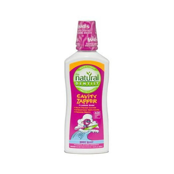 Natural Dentist HG0815498 16.9 fl oz Fluoride Rinse for Kids Cavity