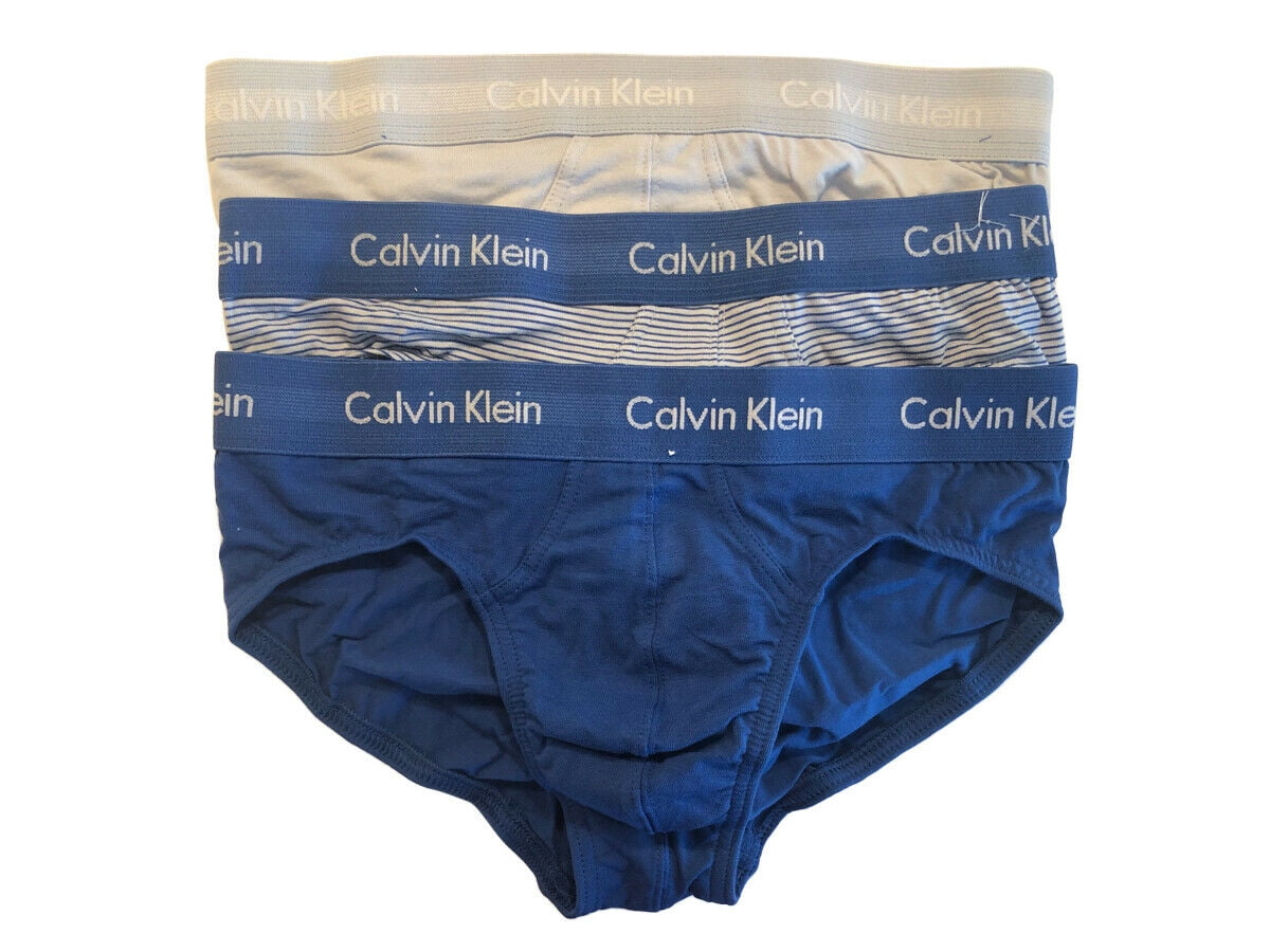 Calvin Klein - Calvin Klein Cotton Stretch Classic Fit Hip Briefs 3 ...