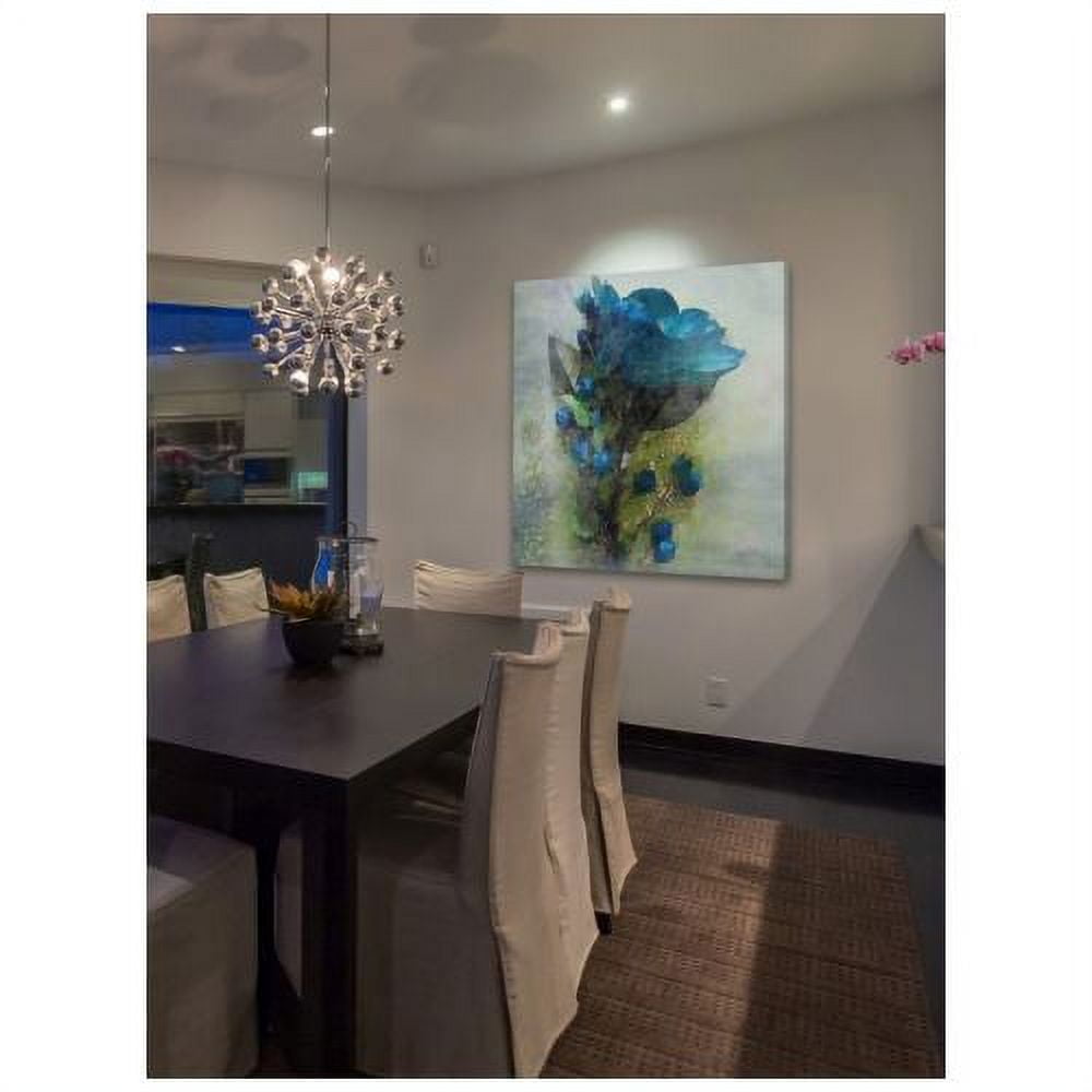 Marmont Hill 'Blue Melody' by Irena Orlov Painting Print on Wrapped Canvas