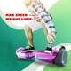 thumbnail image 3 of HOVERSTAR Hoverboard Patineta Electrica Nueva Versión-LBW17, Colores metálicos Dos Llantas Scooter de Autobalance con Bocina Bluetooth para Escuchar Musica y luz LED en Las Llantas HOVERSTAR  LBW17, 3 of 7