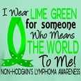 thumbnail image 3 of CafePress - Means World To Me 1 Non Hodgkin's Lymphoma Shirts - Men's Classic Graphic Cotton T-Shirt, 3 of 4