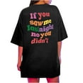 thumbnail image 4 of LSLJS Oversized T Shirts for Women Plus Size Slogan Graphic Drop Shoulder Short Sleeve Tops Summer Loose Pullover Tees, 4 of 8