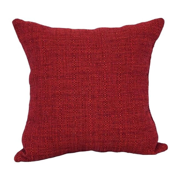 Blazing Needles 9910-S1-ID-164 17 in. Jacquard Throw Pillows with Inserts, Welby Pimento