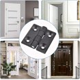 thumbnail image 4 of 4 Pieces Folding Flat Hinge Holes, Stainless Steel Exterior Hinge, Heavy Duty Door Hinge, For Fixed Doors, Entrance Doors, Bedroom Doors, Garden Doors, 4 of 5