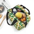 thumbnail image 4 of Lsque Corn Pattern Lunch Bag Women/Men Insulated Lunch Box,Small Leakproof Cooler Food Lunch Containers Reusable High Capacity Lunch Tote Bags, 4 of 6