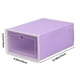 thumbnail image 3 of Zapatero para armario, organizadores y almacenamiento de armario, organizador de caja de zapatos de plástico transparente, caja de zapatos grande color melocotón, caja de zapatos con cajón abatible, c, 3 of 6