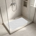 thumbnail image 4 of Zynviq 35.9" X 16.9" Bathroom Rugs Solid Color Bath Rugs Pvc Washable Absorbent Rectangular White Small Rug for Bath, 4 of 6