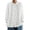 White, variant on SRZYMJ Womens Button Down Lace Shirts Cotton Dress Shirts Oxford Shirts Long Sleeve Work Blouses Collared Tops Tunics with Pocket