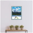 thumbnail image 4 of Sky Blue Rustic Wood Picture Frame, Photo Frame, Art Frame, 4 of 10