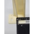 thumbnail image 6 of One Pair - KT HR9000RL Rear Drawer Track Socket Mounting Back Plates Brackets, Plastic, White - Sold in Pair (Left and Right), 6 of 7