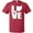 Red, variant on Inktastic Ohio Love T-Shirt