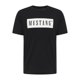 thumbnail image 1 of MUSTANG Camiseta de hombre - Austin, logo grande, algodón orgánico, punto liso Negro M (Medium), 1 of 4