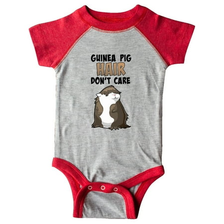 

Inktastic Guinea Pig Hair Don t Care Gift Baby Boy or Baby Girl Bodysuit