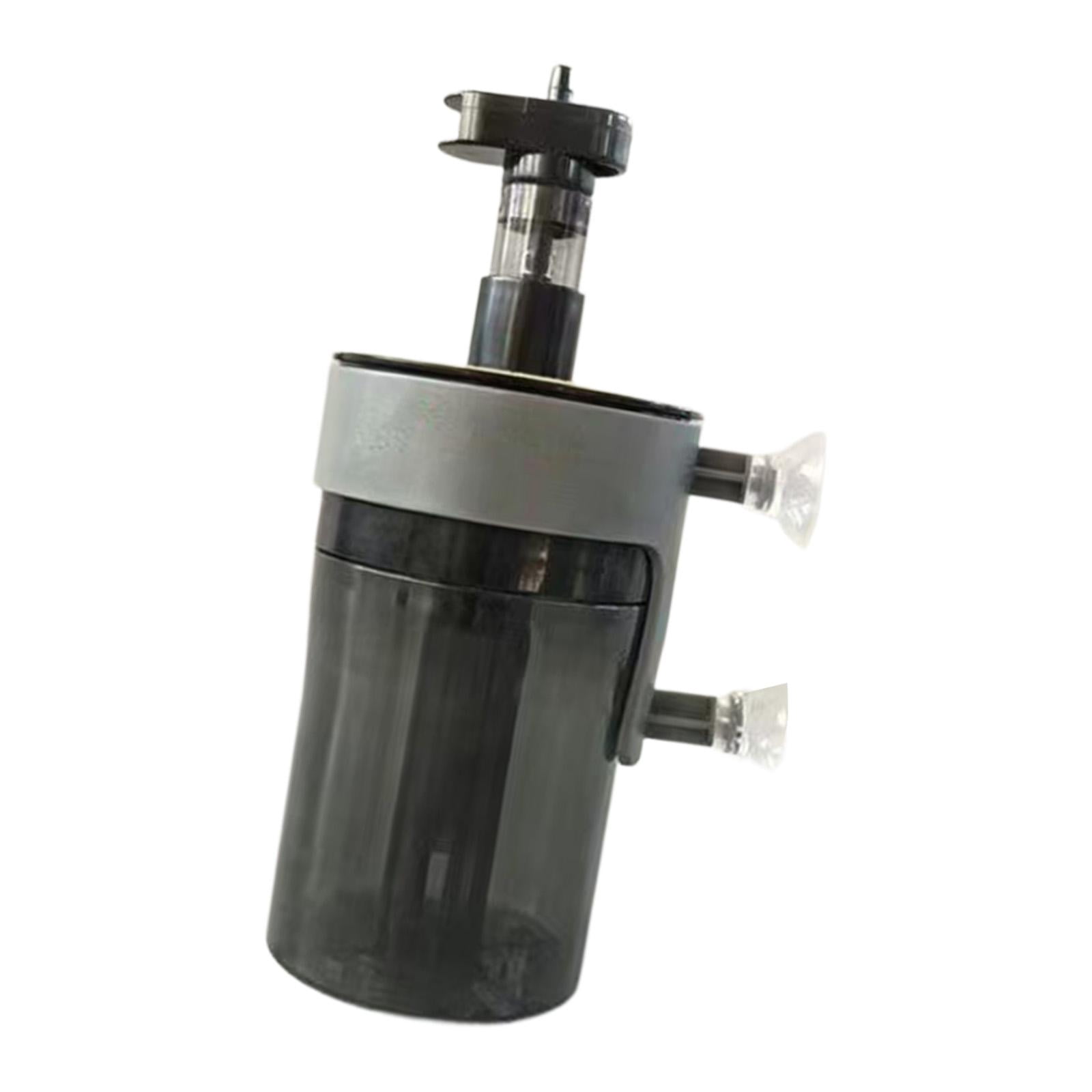EHJRE Fish Tank Aquarium Cleaning Tool Fully Automatic Fish Stool Suction Collector Double Filtration Removable Design Suitable for Freshwater 21.5x5.4cm