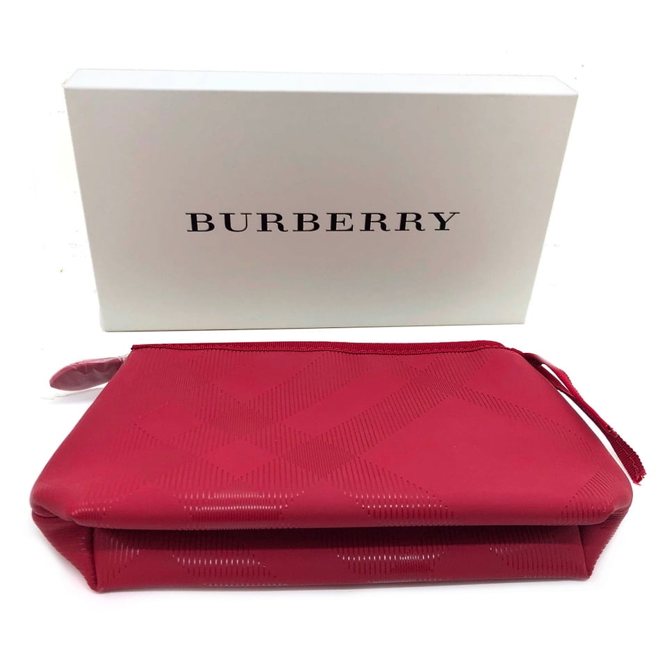 Burberry Beauty Pouch For Women RED Walmart