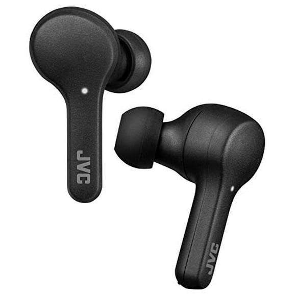 Auriculares inalámbricos JVC Gumy Bluetooth 5.0 Resistencia al Agua IPX4 Batería Larga Duración HAA7TB Negro