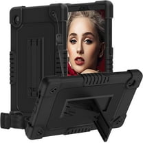 Case for Samsung Galaxy Tab A9 8.7 Inch 2023 Model,for Samsung Tablet A9 8.7" Shockproof Case with Shoulder Strap Stand Kids Friendly for Samsung Tab A9 2023 SM-X110 SM-X115 - Black