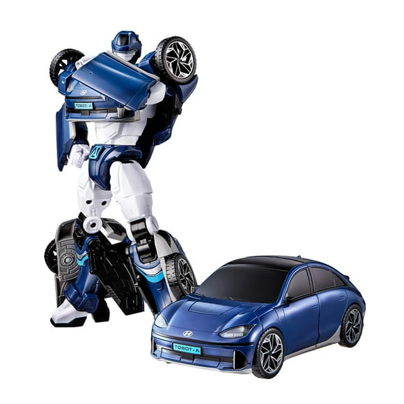 Nouveau TOBOT, TOBOT A, Youngtoys Véhicule de Collection Transformable en Robot, Jouets de Personnage d'Animation de Héros pour Enfants de 4 Ans et Plus Voitures Jouets Transformables, Grande Taille 9 Pouces