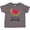 Charcoal Grey, variant on Inktastic I'm One in a Melon Watermelon Humor Boys or Girls Toddler T-Shirt