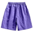 thumbnail image 3 of lmcalzta Mens Shorts Casual Elastic Waist Drawstring Summer Loose Fitted Shorts with Pockets Lightweight Gym Shorts, 3 of 3