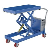 Vestil Manufacturing CARTD-750-2040-DC 20 x 40 in. 750 lbs 12V DC Hydraulic Elevating Cart