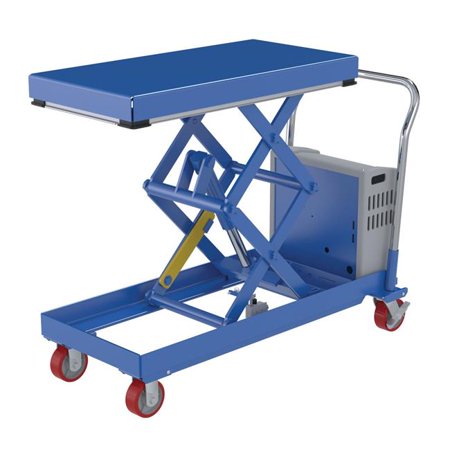 Vestil Manufacturing CARTD-750-2040-DC 20 x 40 in. 750 lbs 12V DC Hydraulic Elevating Cart