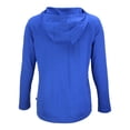thumbnail image 3 of Women's Cutter & Buck Blue Indianapolis Colts Coastline Epic Comfort Eco Recycled Raglan Pullover Hoodie, 3 of 3